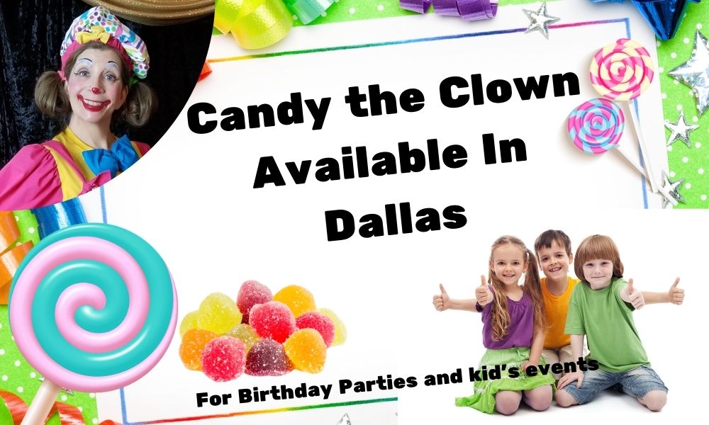 Candy the Clown for Dallas Texas